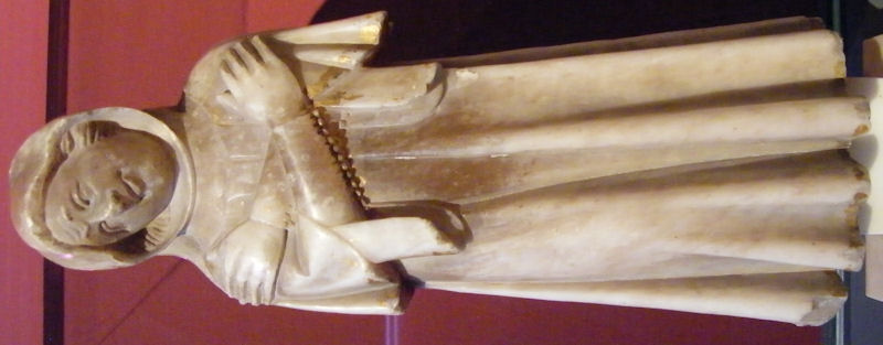 Germany Berlin - Bode Museum Jaume Cascalls 1378 mourning Courtiers Abbey Poblet Spain